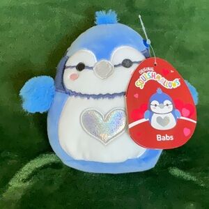 Original Squishmallows Babs the Blue Jay 5” Plush